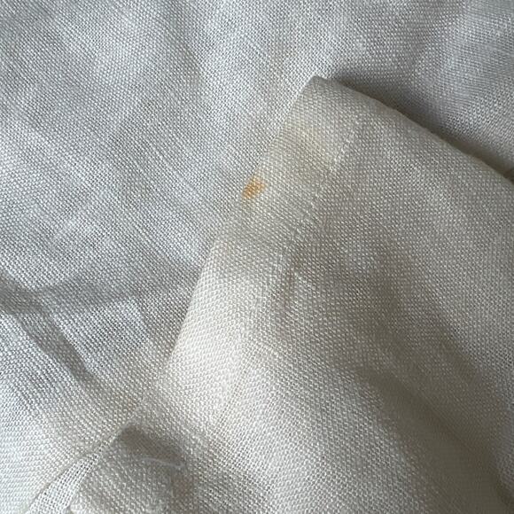 Babette White Ivory Cotton Cardigan Top Blouse Medium M - Picture 8 of 8